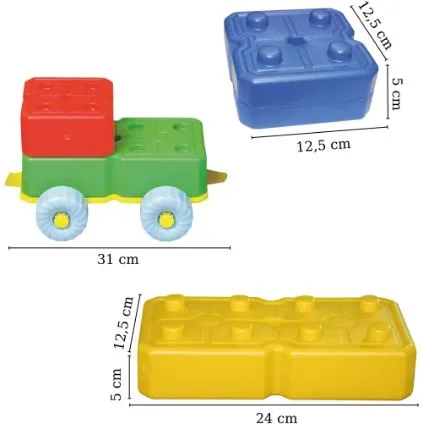 Arabalı Tuğla 40 Parça görsel 2