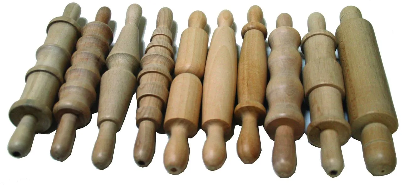 Ahşap 10 Lu Merdana Seti