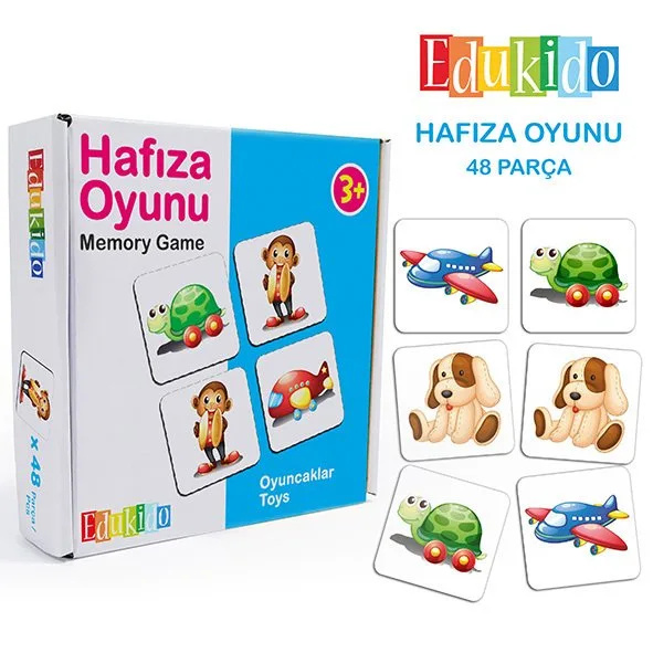 Edukido Hafıza Oyunu Oyuncaklar