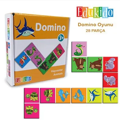 Edukido Hayvanlar Domino